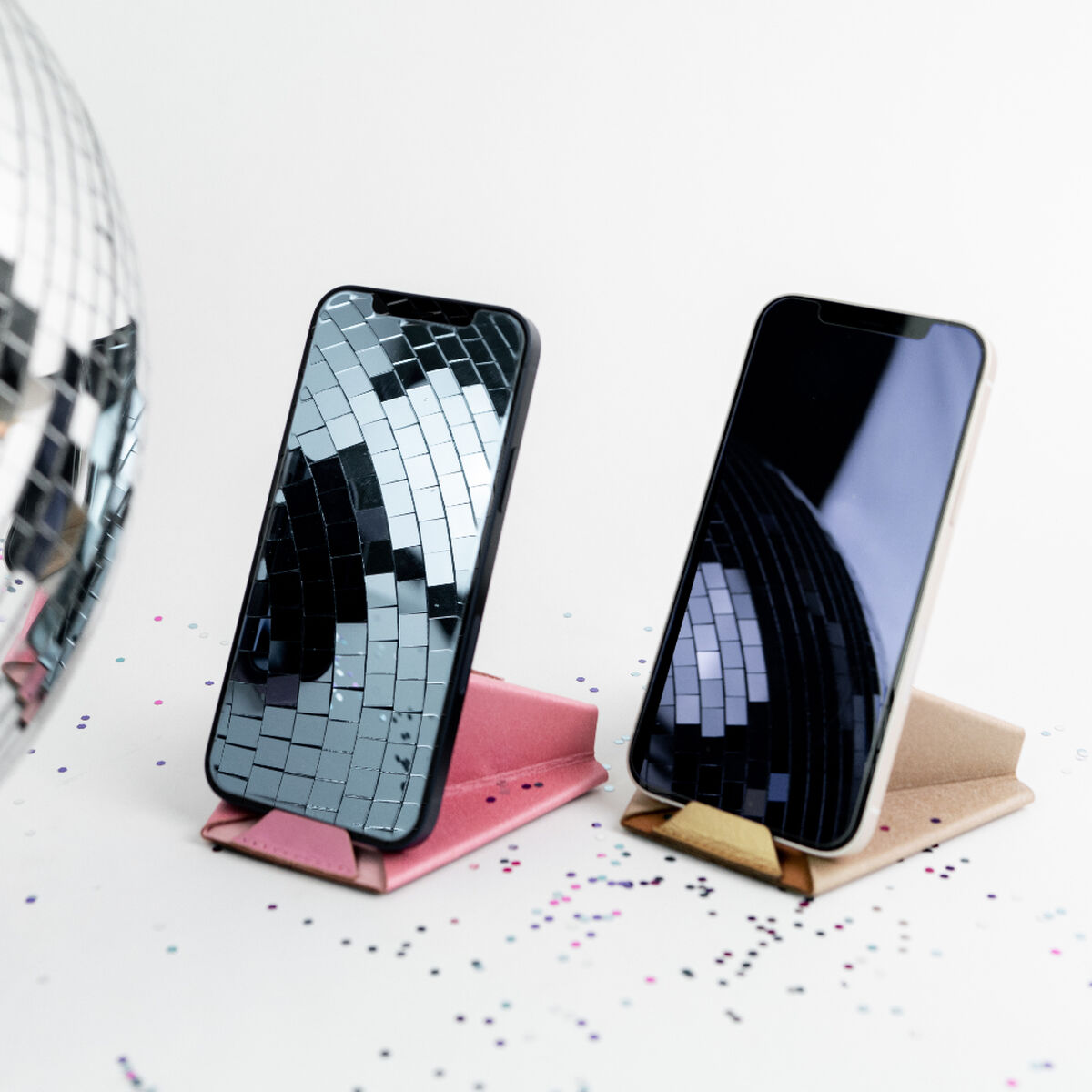 Mirror Glass - Mist (Silver) - Apple iPhone 12 Pro/12/11/Xr